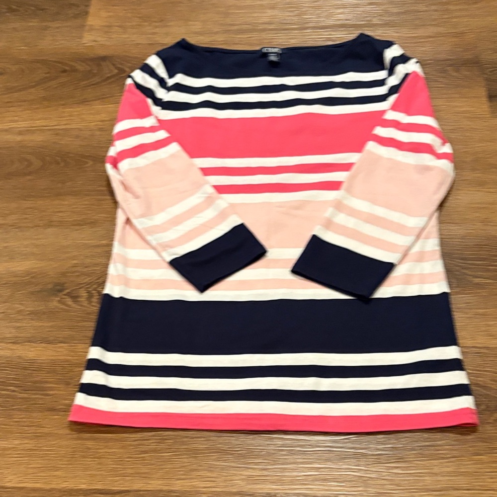 Chaps striped long sleeve shirt